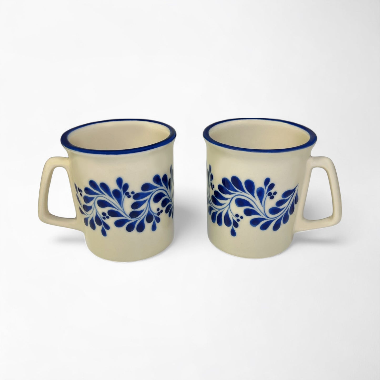 A handmade ceramic coffee or tea mug set. ideal as a thoughtful gift.
