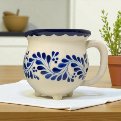 Perol Mug - Garden Blue