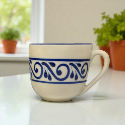 Café Mug - Tribal Blue